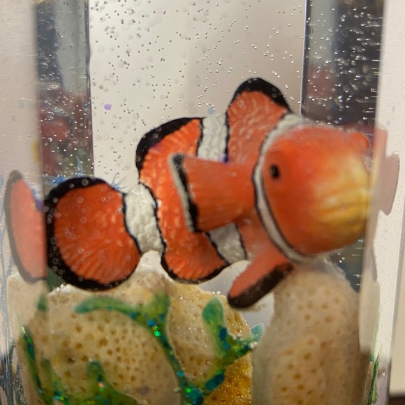 Clownfish Crystal Tower Decor - Handmade with Resin - Picture 3 of 5